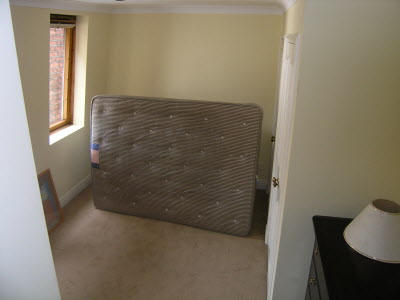 Bedroom - before refurbishment.
