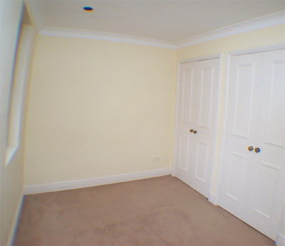 Bedroom - before refurbishment.