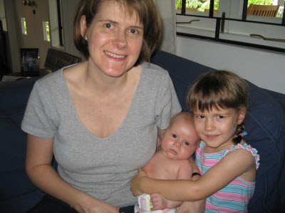 Susan, Lottie and Conrad.