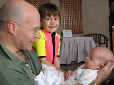Peter, Lottie and Conrad.