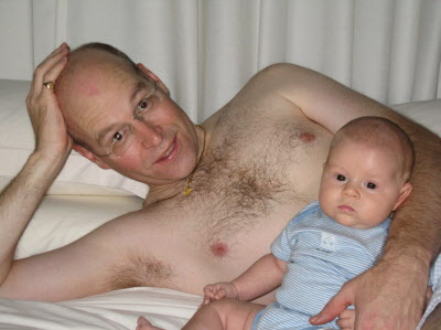 Daddy and Conrad.