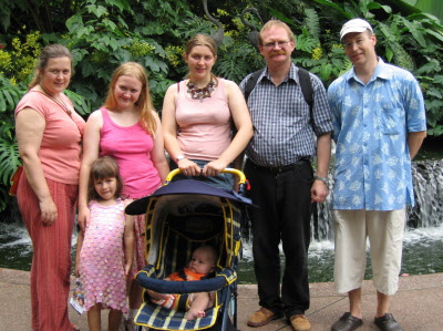 Stevenson family trip to the botanitcal garden.