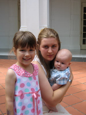 Lottie, Harriet and Conrad.