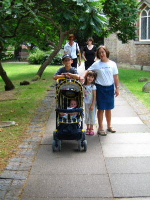 Conrad, Jaime, Lottie and Gabby.