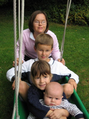 Gabby, Jaime Lottie and Conrad.