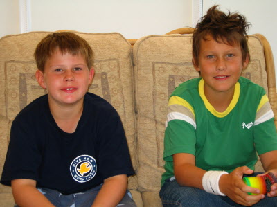 Alex and James.