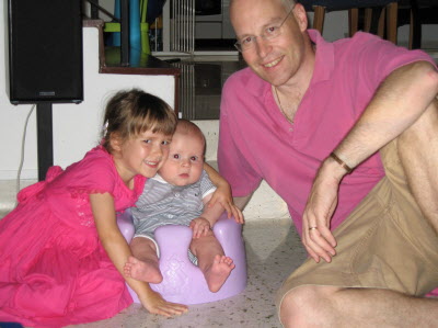 Sunday morning with Daddy