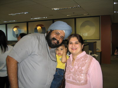Mantosh, Arjun & Anju.