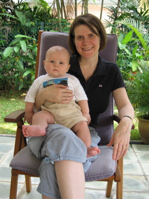 Susan and Burtie boy.