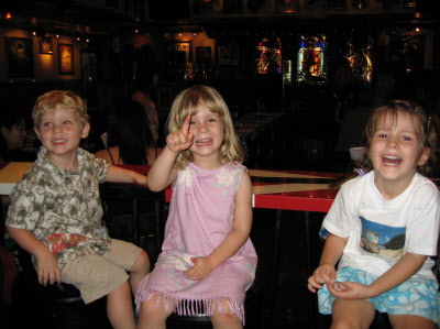 Waiting for supper at Hard Rock Cafe - SG.