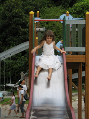 Lottie - play area, Labrador Park.