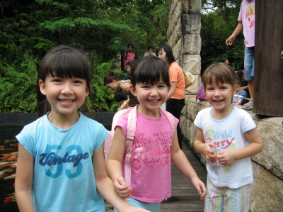 Siobhan, Ciara and Lottie.