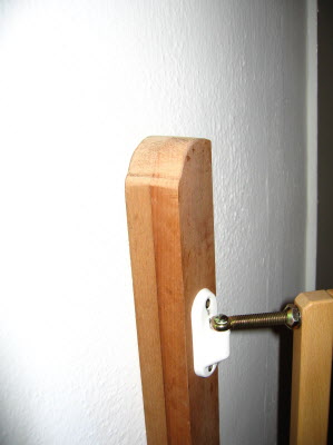 Top stair bracket.