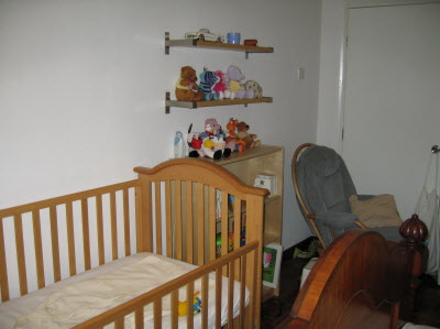 Shelves too for Conrad.