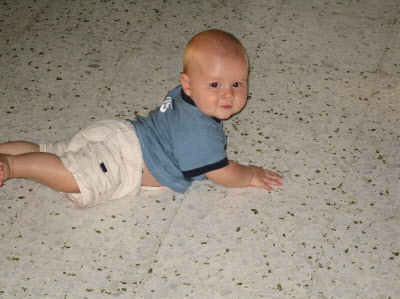 Nearly crawling!