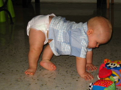 Nearly got this crawling thing!