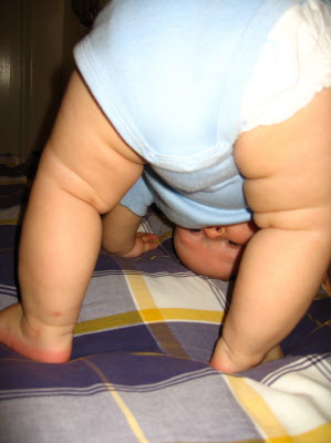 Head down and push...