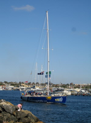 Western Australia - Clipper 2005/6 round the world racing yacht.