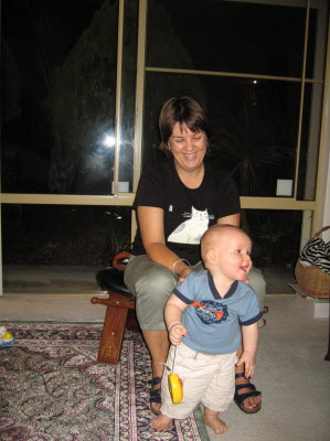 Tracy and Conrad.