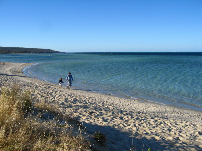 Dunsborough beach.