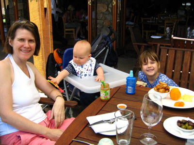 Lunch at Xanadu winery.