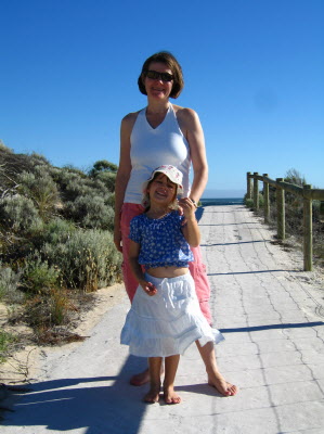 Hot chicks on Prevelly Beach.