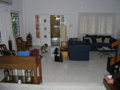 Entrance lobby and Sitting room.