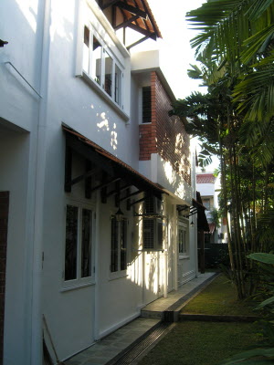 Side of house.