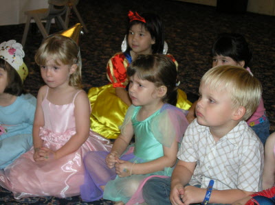 Olivia, Siobahn, Lottie and Christian