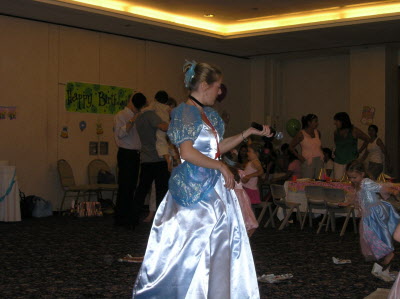 Caroline the party entertainer.