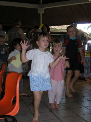 Dancing at Lewis and Jason's party