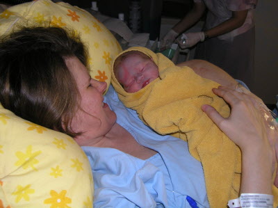 Susan and the little fella.