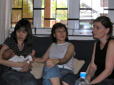 Jaqueline, Joo Eng and Sigga.