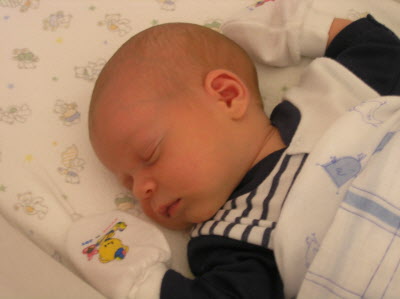 Conrad 2+ weeks old.