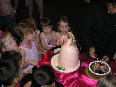 A Barbie cake.