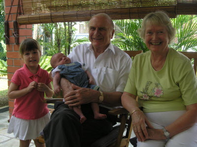 Lottie, Sam, Conrad and Norma.