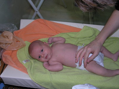 Bath time.