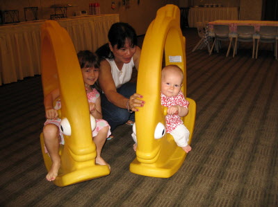 Lottie's birthday party at the American Club