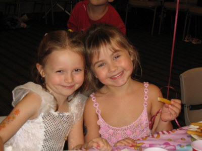 Lottie's birthday party at the American Club