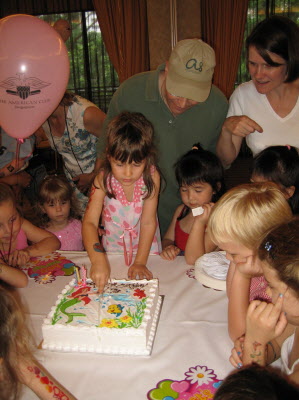 Lottie's birthday party at the American Club
