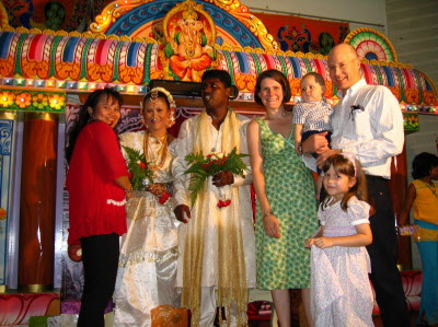 Grace's wedding to Gunasekaran