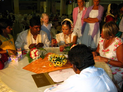 Grace's wedding to Gunasekaran