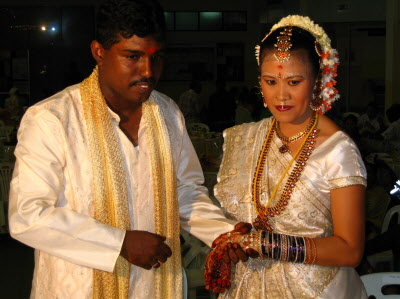 Grace's wedding to Gunasekaran