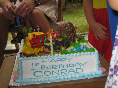 Conrad's cake.