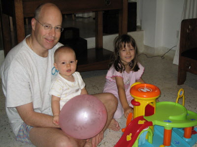 Conrad and his pressies.