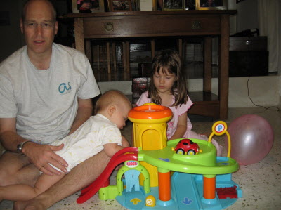 Conrad and his pressies...