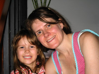 Lottie and her Mummy.