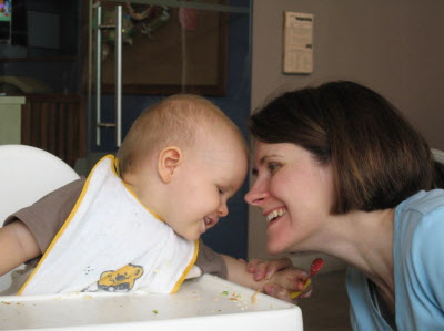 Mummy's boy.
