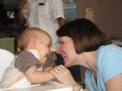 Mummy's boy.
