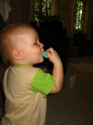 Look I can blow my whistle!
